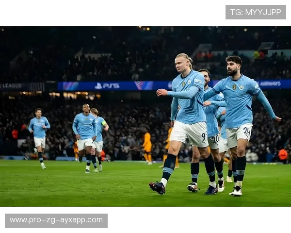 哈兰德中路补射造就绝杀曼城欢呼